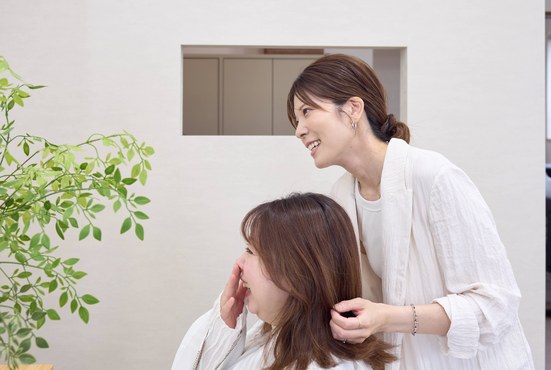 ヘアーサロン写真撮影