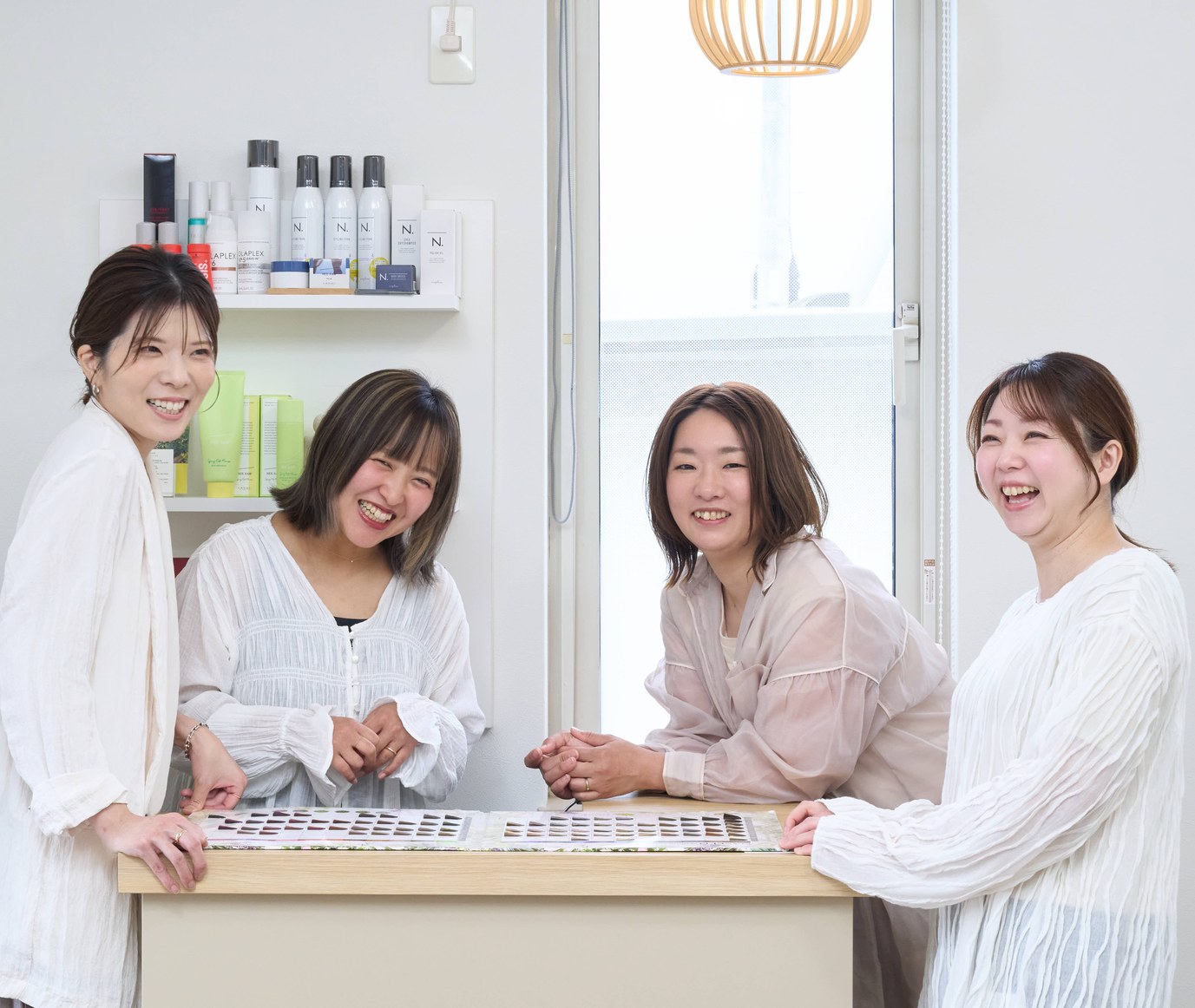 ヘアーサロン写真撮影